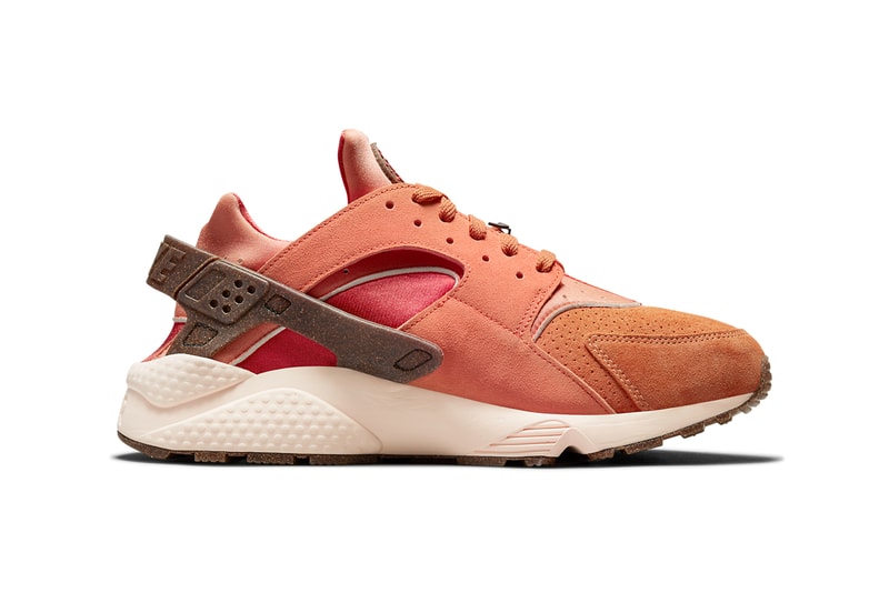nike sportswear air huarache turf orange chile red frost brown white DM6238 800 official release date info photos price store list buying guide