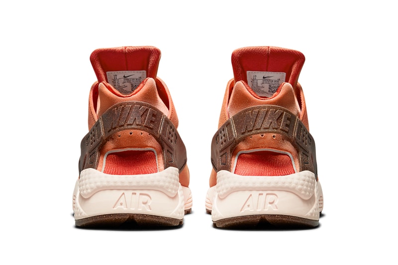 nike sportswear air huarache turf orange chile red frost brown white DM6238 800 official release date info photos price store list buying guide
