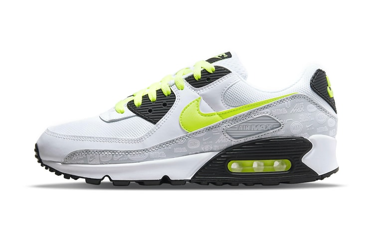 Nike's Newest Air Max 90 Gets Dressed With Retro Glow-In-the-Dark Logos
