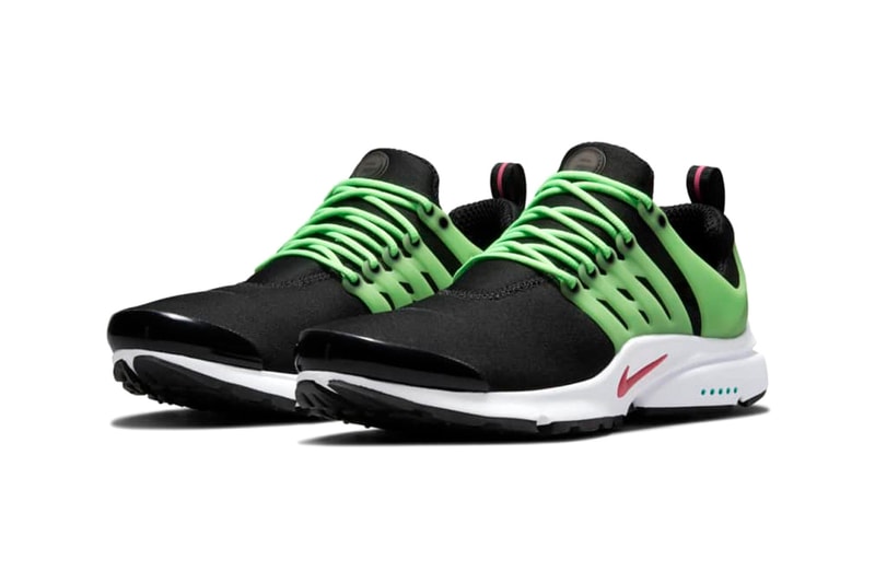 Nike Air Presto Black/White/Green Release Info DJ5143-001 release information