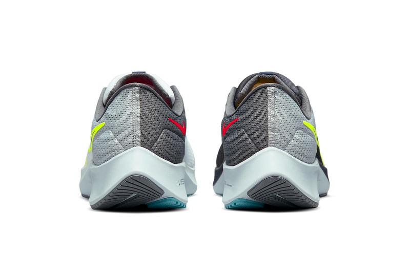 nike running air zoom pegasus 38 multi color dark smoke grey white flash crimson volt DJ3128 001 official release date info photos price store list buying guide