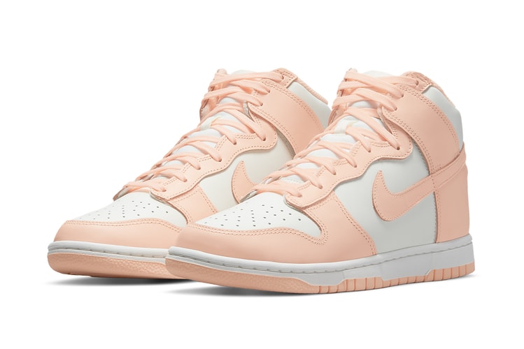 Here's an Official Look at the Nike Dunk High "Crimson Tint"