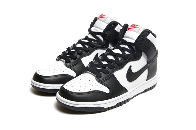 nike dunk high panda white black university red dd1869-103 release date info store list buying guide photos price 