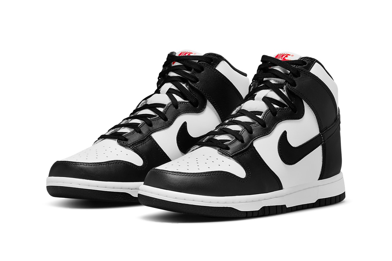 nike dunk high panda white black university red dd1869-103 release info date store list buying guide photos price 