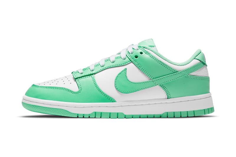 nike sb dunk low light green