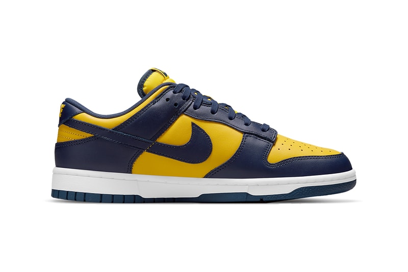 nike dunk low michigan team green DD1391 700 DD1391 101 wolverines spartans michigan state release date info store list buying guide photos