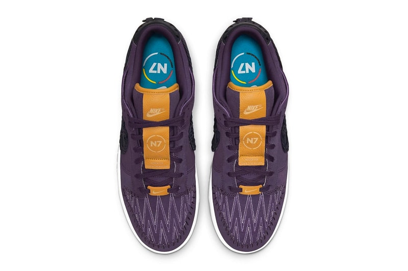 Nike Dunk Low N7 Official Look Release Info Dark Raisin Black White Date Buy Price 