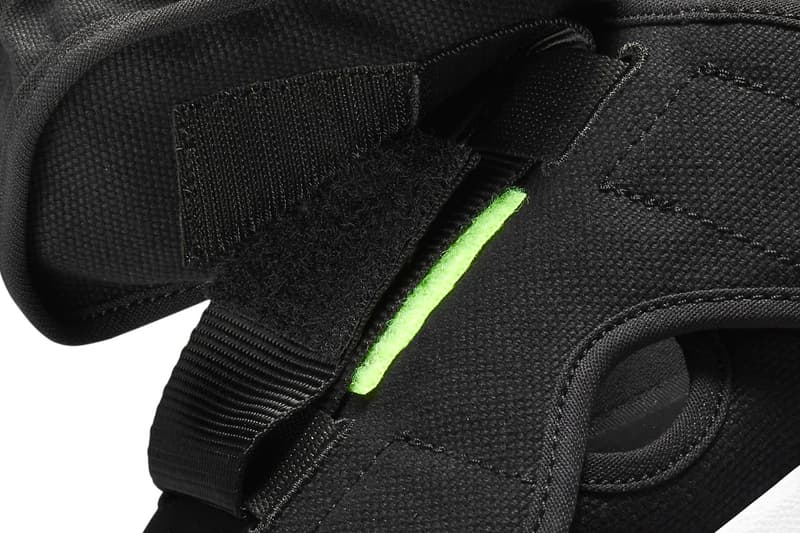 Nike Jordan LS Slide CZ0791-002 Black/Ghost Green/Black/White Solarsoft Foam Footbed Stash Pocket Removable Heel Strap Sandals Footwear Shoe Release Information Drop Date Closer First Look