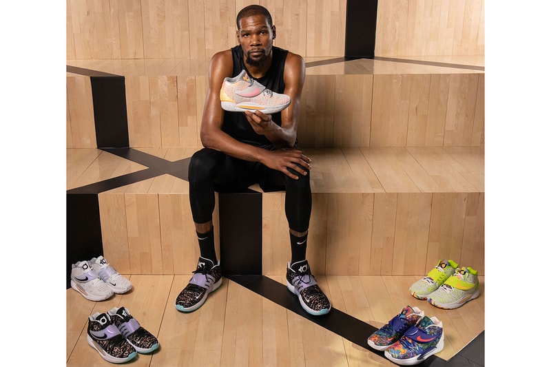 nike kd 14 black white cyber CW3935 001 release date info store list buying guide photos price kevin durant basketball strap  