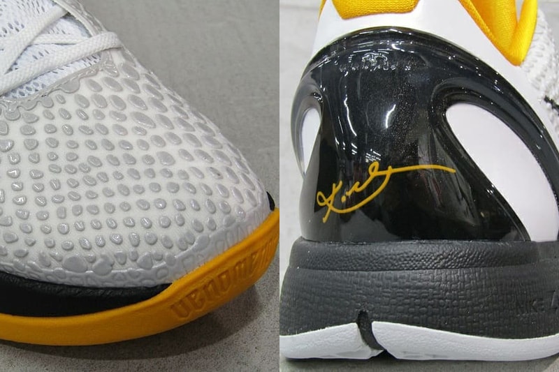 nike basketball kobe bryant 6 protro pop playoff pack white neutral grey del sol yellow black CW2190 100 official release date info photos price store list buying guide