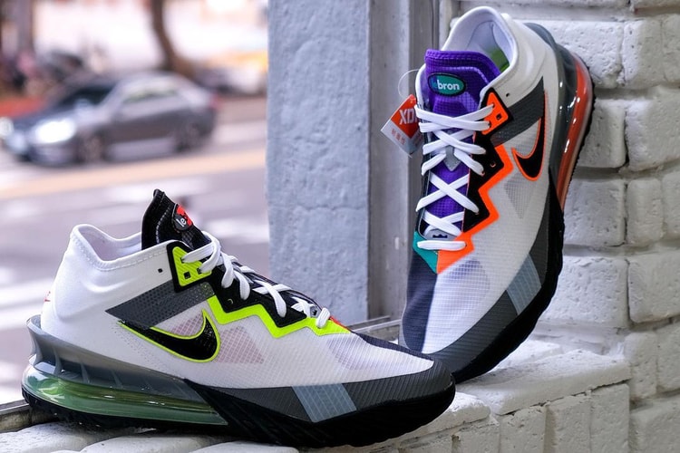 This Nike LeBron 18 Low Channels the Air Max 95 "Greedy"
