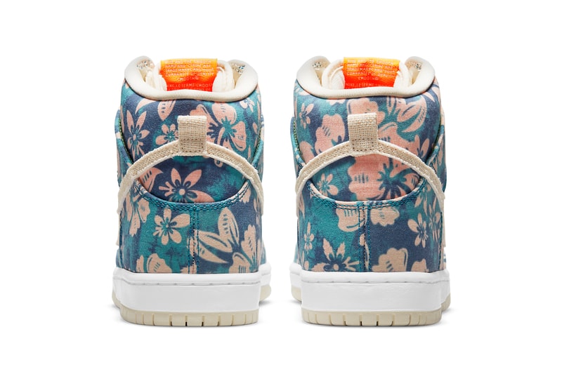 nike sb skateboarding dunk high hawaii maui wowie 420 sail blue green aqua CZ2232 300 official release date info photos price store list buying guide