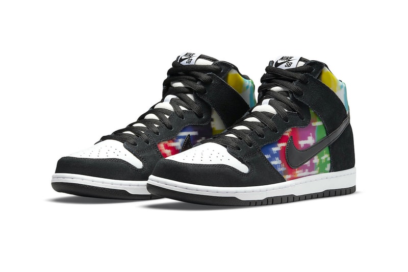 Nike SB Dunk High TV Signal Official Look Release Info CZ2253-100 Buy Price