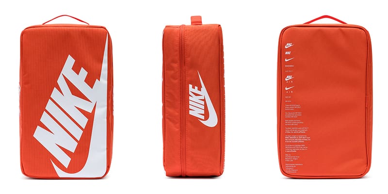 nike sneaker bag orange