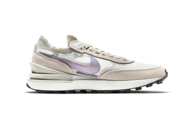 Nike Waffle One "Infinite Lilac" "Underbrush" "Active Fuchsia" Release Information Closer First Look Drop Date Japan Japanese Swoosh OG Retro