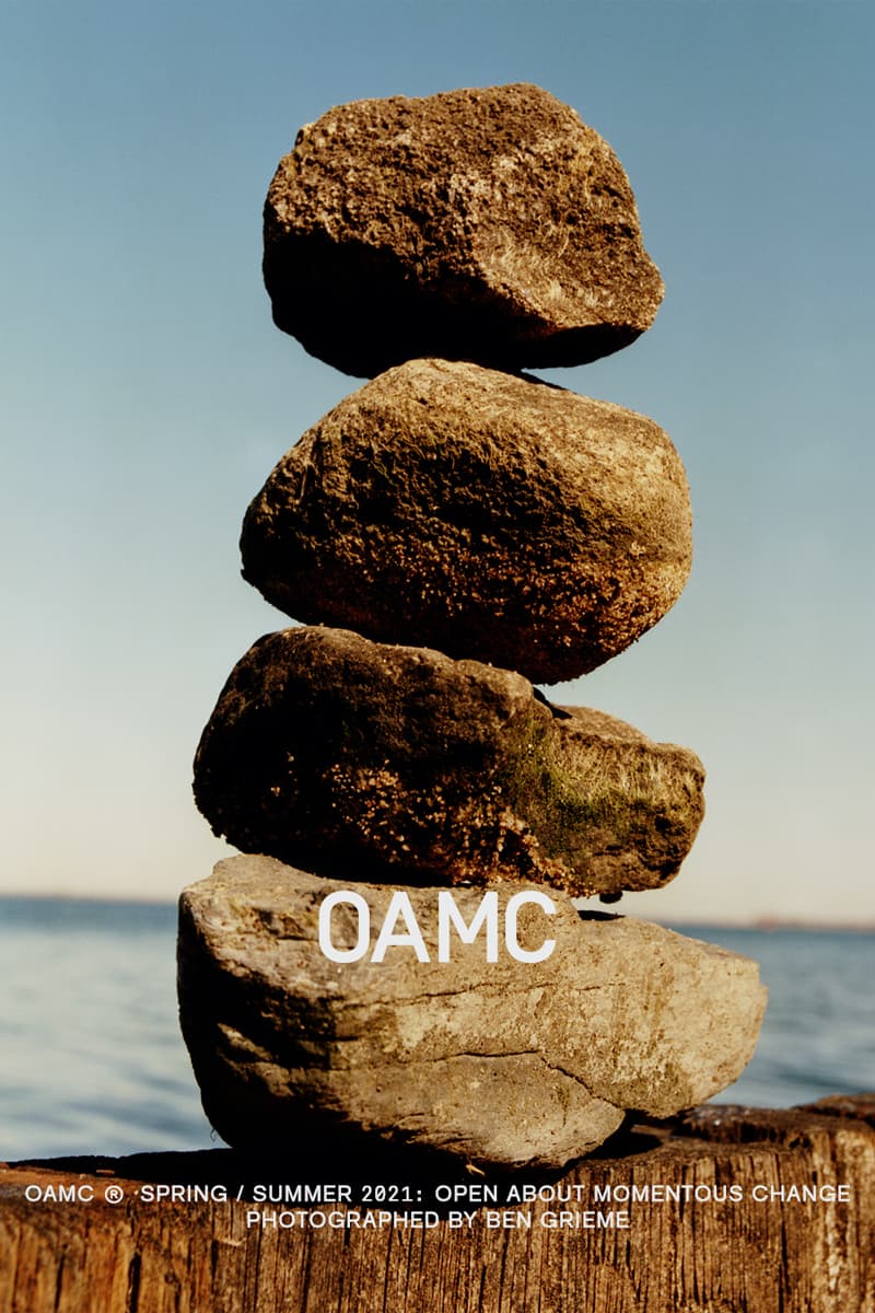 OAMC SS21 Campaign Embraces Change In the Current Moment Spring/Summer 2021 Milan Japan Italy John Baldessari fashion 