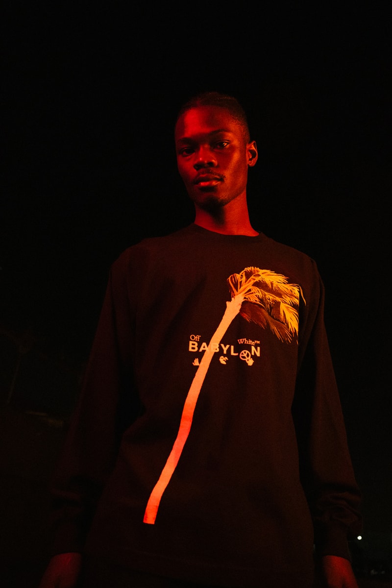 Off-White™ x Babylon LA Collaboration, Art Book, Record vinyl clothing artwork othelo gervacio ill wind song Cali Dewitt, Verdy, Sancheeto, Peter Sutherland, Matt McCormick, Kosuke Kawamura, Mario Ayala, MQ thornhill knxwledge sandy kim