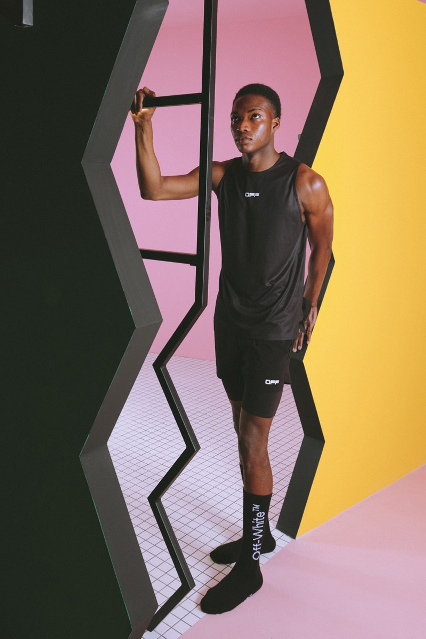 Off-White launches Off Active, an activewear line for you to flex at the gym
