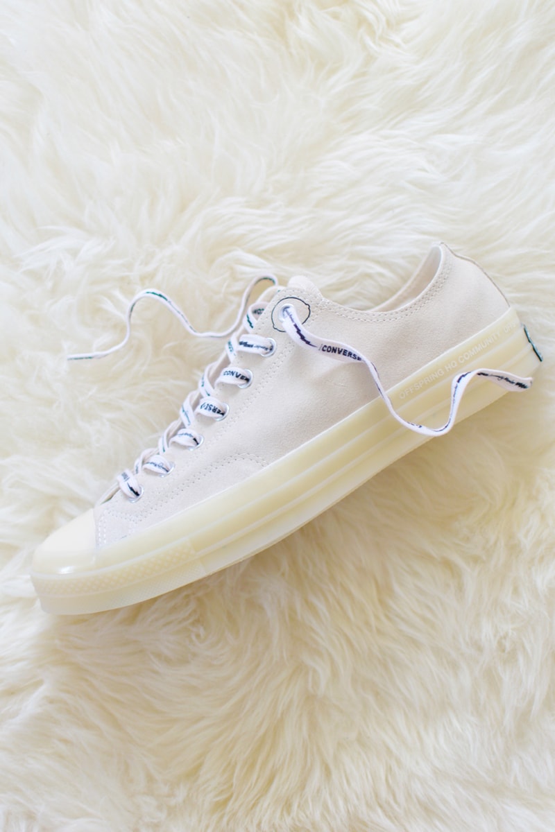 Offspring x Converse Chuck 70 Pack "The Flip" Release Information Community HQ London Sneaker Store Selfridges Aman Tak Premium Suede Lightning Bolt 