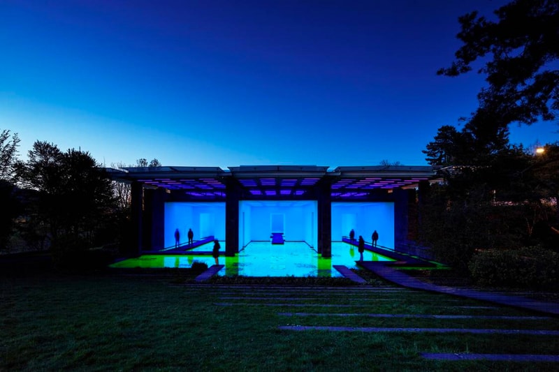 Olafur Eliasson Floods Museum for His Latest 'Life' Exhibit Fondation Beyeler Art Museum Tate Modern Danish-Icelandic Swiss city of Basel Switzerland 