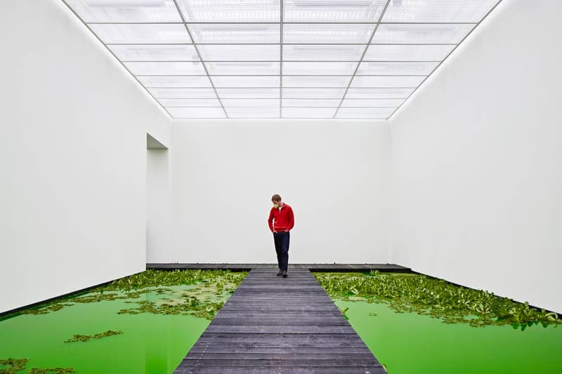 Olafur Eliasson Floods Museum for His Latest 'Life' Exhibit Fondation Beyeler Art Museum Tate Modern Danish-Icelandic Swiss city of Basel Switzerland 