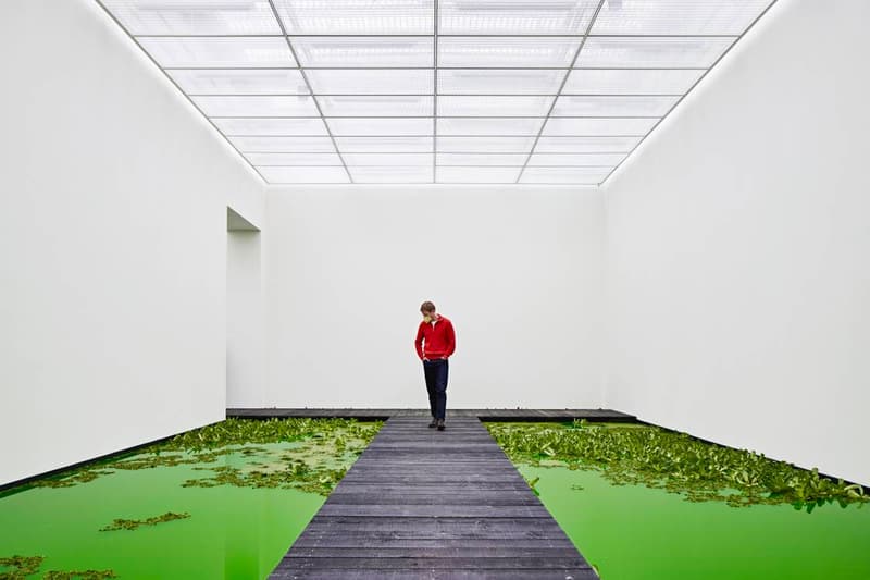 Olafur Eliasson Floods Museum for His Latest 'Life' Exhibit Fondation Beyeler Art Museum Tate Modern Danish-Icelandic Swiss city of Basel Switzerland