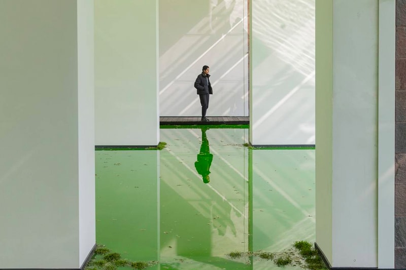 Olafur Eliasson Floods Museum for His Latest 'Life' Exhibit Fondation Beyeler Art Museum Tate Modern Danish-Icelandic Swiss city of Basel Switzerland 