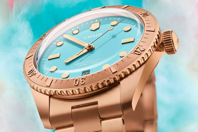 Oris  Indulges Its Sweet Tooth With "Cotton Candy" Divers Sixty-Five Watch
