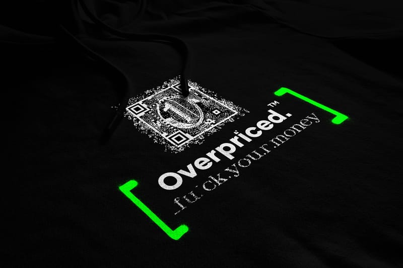 Overpriced.™ Puts the First NFT-Powered Hoodie Up for Auction on Blockparty