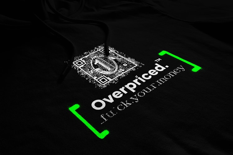 Overpriced.™ Puts the First NFT-Powered Hoodie Up for Auction on Blockparty