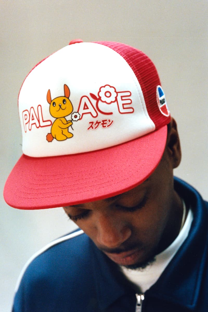 Palace Summer 2021 Lookbook Release Information First Look Lev Tanju Danny Reed Kyle Wilson Lucien Clarke Charlie Birch Kawaii Trashy 90s Tattoos Duck Chain Tri Flag Trilogo Crocs CollaborationHippy Salute