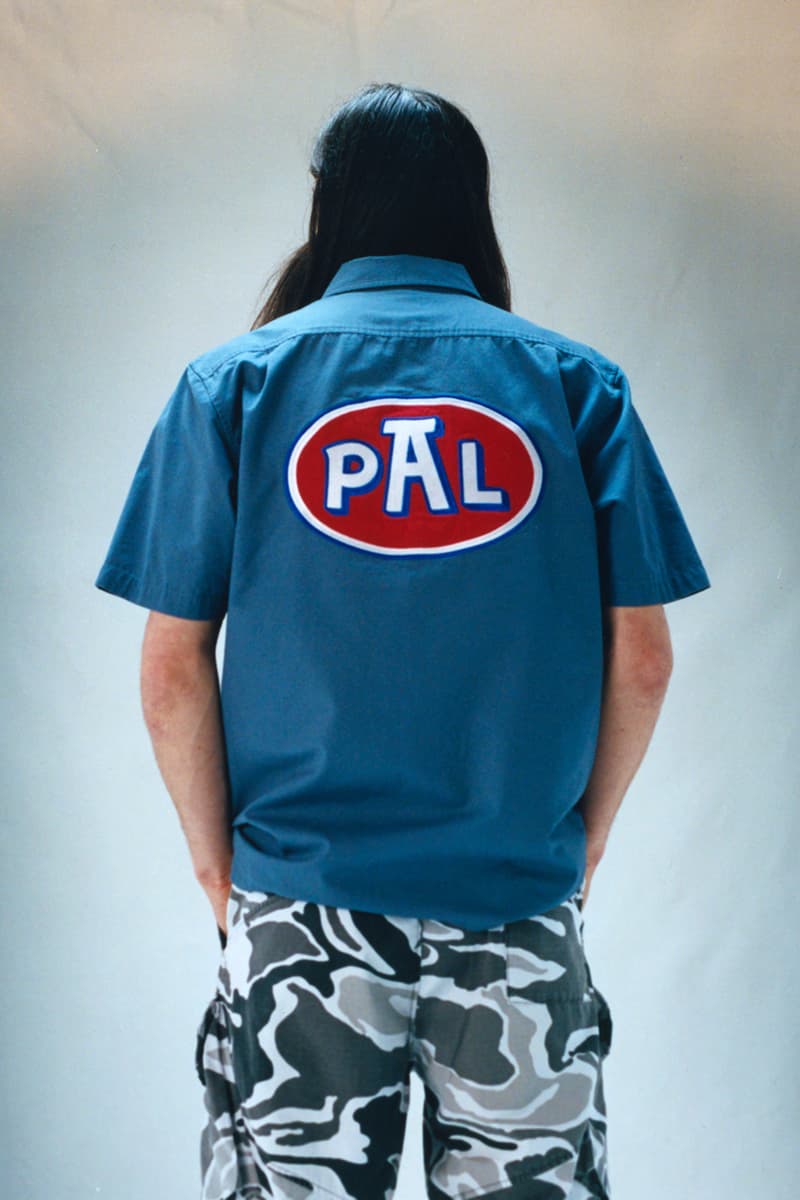 Palace Summer 2021 Lookbook Release Information First Look Lev Tanju Danny Reed Kyle Wilson Lucien Clarke Charlie Birch Kawaii Trashy 90s Tattoos Duck Chain Tri Flag Trilogo Crocs CollaborationHippy Salute