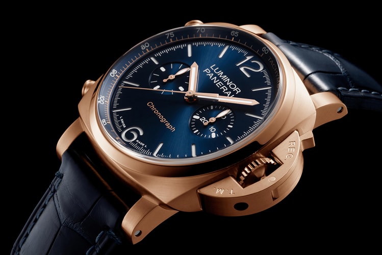Meet the Panerai Luminor Chrono Goldtech Blu Notte