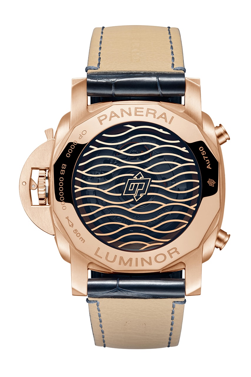 Panerai Luminor Chronograph Pushes the Idea of a Precious Tool Watch With Eye-Catching Gold Alloy and Deep Blue Dial