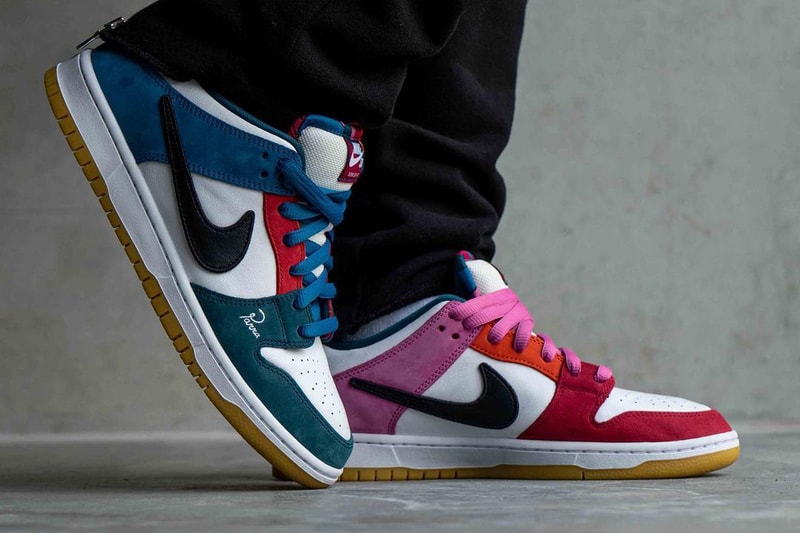 piet parra nike sb skateboarding dunk low 2021 multi color DH7695 100 friends and family official release date info photos price store list buying guide