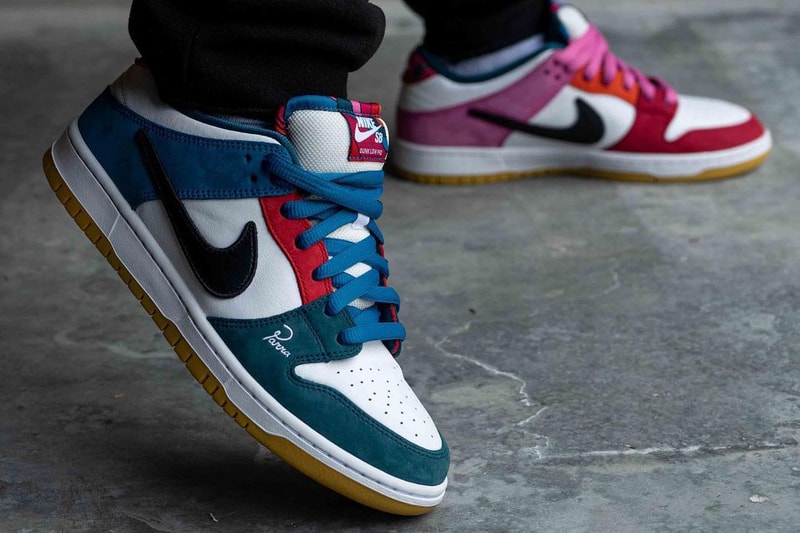 piet parra nike sb skateboarding dunk low 2021 multi color DH7695 100 friends and family official release date info photos price store list buying guide