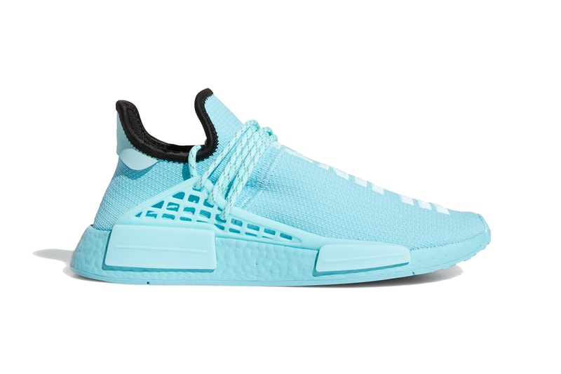 pharrell williams adidas nmd hu clear aqua gy0094 official release date info photos price store list buying guide