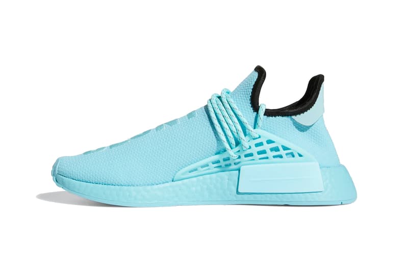 pharrell williams adidas nmd hu clear aqua gy0094 official release date info photos price store list buying guide