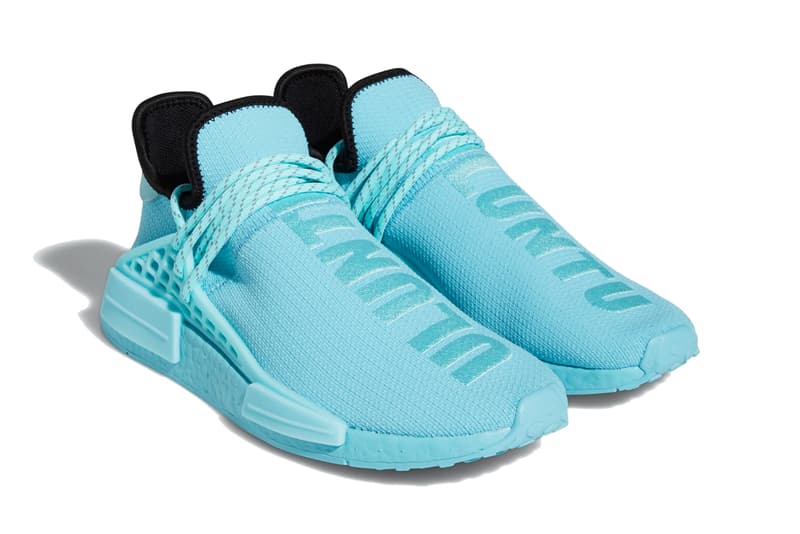 pharrell williams adidas nmd hu clear aqua gy0094 official release date info photos price store list buying guide
