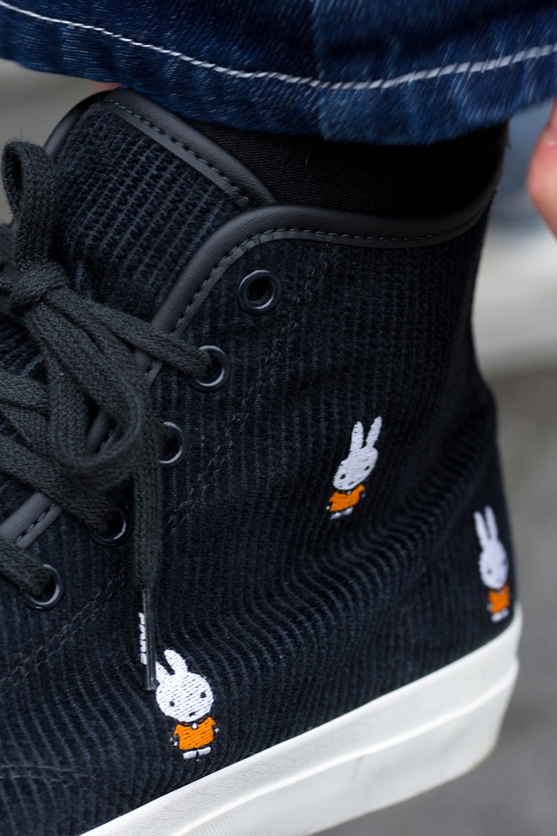 Pop Trading Company x Converse CONS Miffy Collab skating skate shoe release information