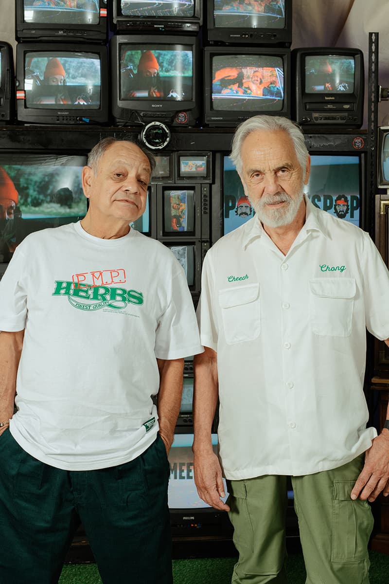 pot meets pop cheech and chong drop 2 release info date store list buying guide photos 50th anniversary tees hoodies shirts jackets hoodies pants accessories 