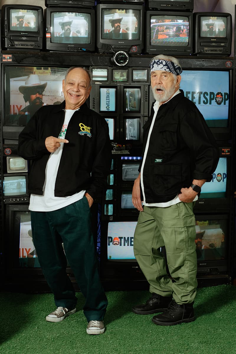 pot meets pop cheech and chong drop 2 release info date store list buying guide photos 50th anniversary tees hoodies shirts jackets hoodies pants accessories 