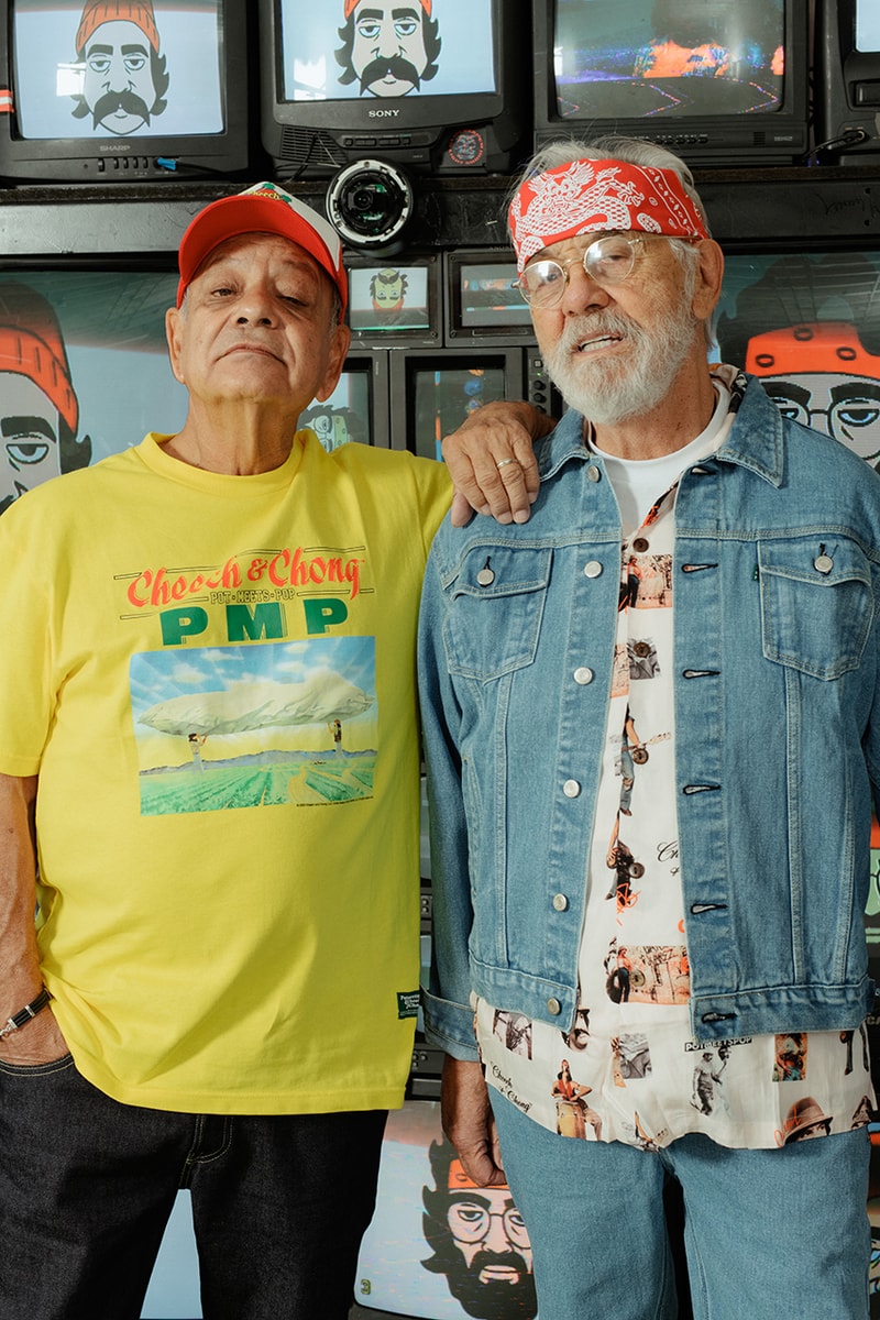 pot meets pop cheech and chong drop 2 release info date store list buying guide photos 50th anniversary tees hoodies shirts jackets hoodies pants accessories 
