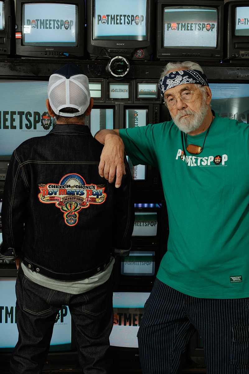 pot meets pop cheech and chong drop 2 release info date store list buying guide photos 50th anniversary tees hoodies shirts jackets hoodies pants accessories 