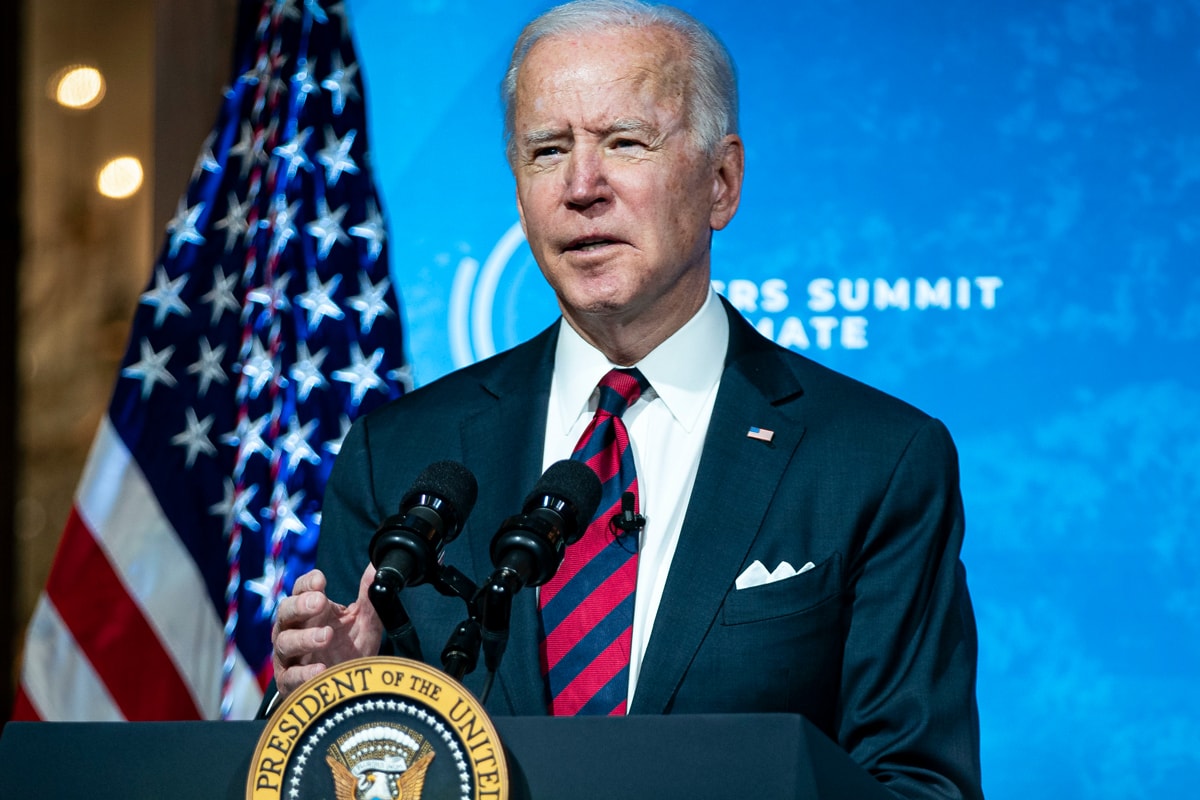 President Joe Biden Commits To Cutting U.S. Carbon Emissions in Half by 2030 Earth Day Sustainability Climate Change Climate Summit greenhouse gas emissions paris climate agreement 