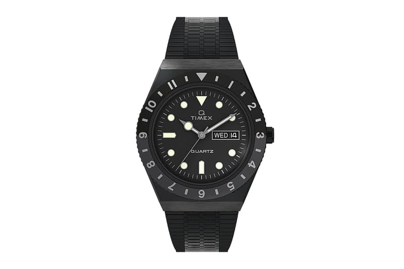 Q Timex 38mm Stainless Steel Bracelet Watch | Hypebeast