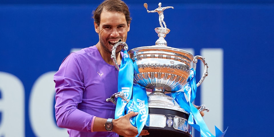 Rafael Nadal Wins 21 Barcelona Open Hypebeast Rafael Nadal Wins 21 Barcelona Open Hypebeast