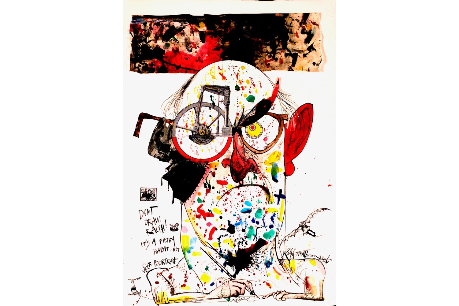 ralph steadman fear and loathing at nifty gateway nft release