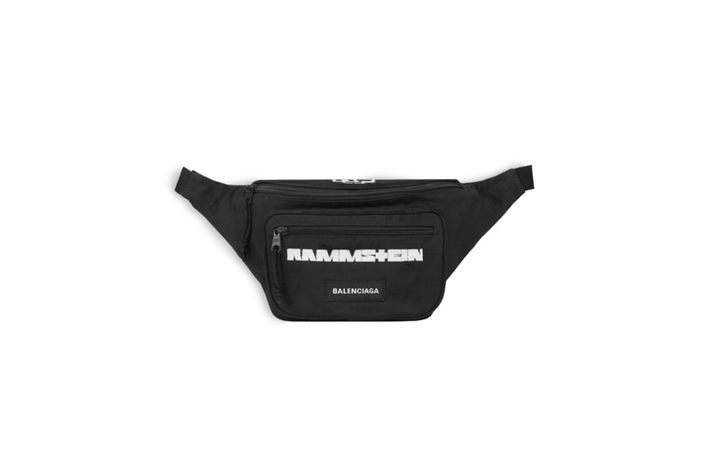 Rammstein x Balenciaga Capsule Collaboration, Playlist apple music photoshoot apparel clothing jacket coat hoodie tee shirt bag hat demna gvasalia