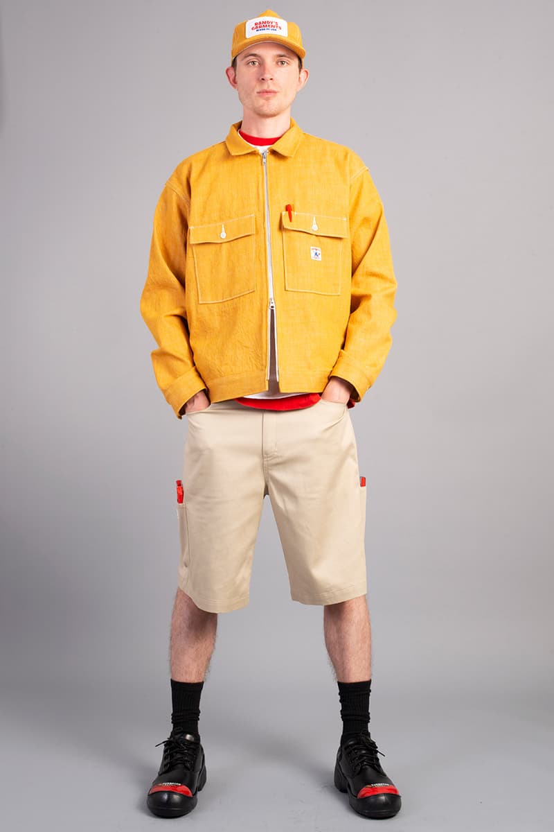 Randy's Garments SS21 Lookbook Collection Info workwear New York city release